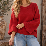 Keep it Casual Sweater RED