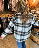 The Rodeo Ridge Shacket BLACK