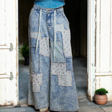 Patchwork Blues Pants