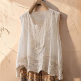 Heirloom Lace Tank IVORY/ONE SIZE