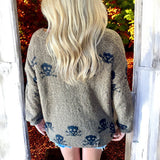 Heartbreaker Skull Sweater