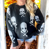 Graveyard Glam Sweater BLACK