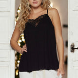 Outrider Lace Cami BLACK