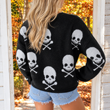 Graveyard Glam Sweater BLACK
