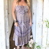 April Skies Midi Dress Purple