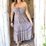 April Skies Midi Dress Purple