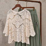 Moonstone Crochet Top ONE SIZE