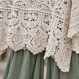 Moonstone Crochet Top ONE SIZE