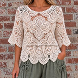 Moonstone Crochet Top ONE SIZE