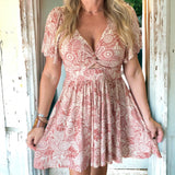 Flutter Sleeve Sundress