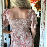 Flutter Sleeve Sundress
