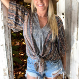 Annabelle Tie Top
