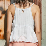 The Mariposa Tank WHITE