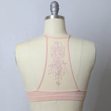 Tattoo Mesh Bralette BLUSH