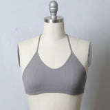 Tattoo Mesh Bralette GRAY