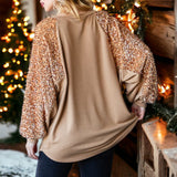 Shine on Sequin Top GOLD