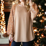 Shine on Sequin Top GOLD