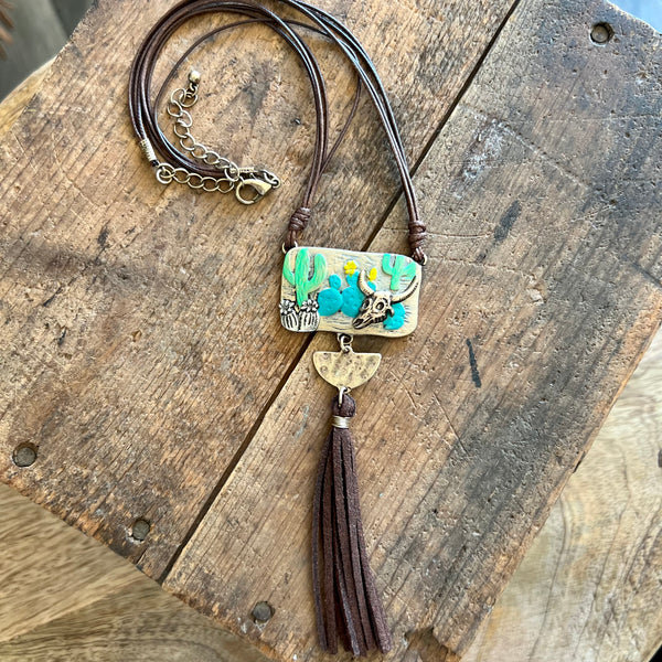 Desert Dream Tassel Necklace