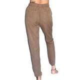 Mocha Drawstring Pants