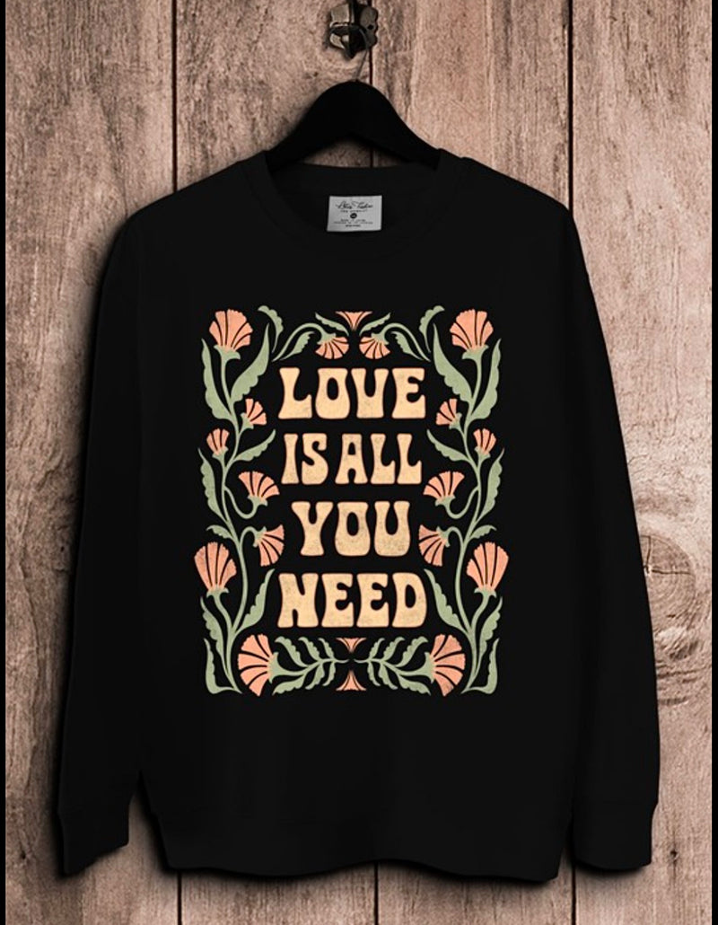 Love Is All You Need Crewneck