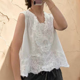 Heirloom Lace Tank WHITE/ONE SIZE