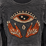 Soul Vision Top Charcoal