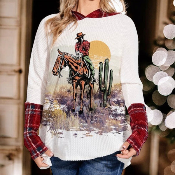 Christmas Cowboy Top