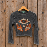 Soul Vision Top Charcoal