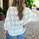 First Bloom Cardi IVORY O/S