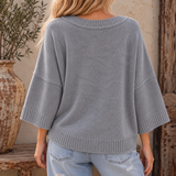Keep it Casual Sweater SILVER