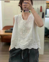 Heirloom Lace Tank IVORY/ONE SIZE