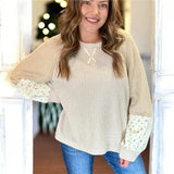 Easy Days Waffle Top CREAM