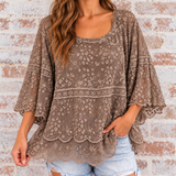Sunday Soul Lace Top ONE SIZE