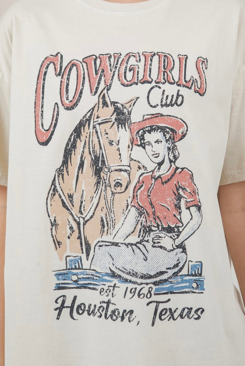 Cowgirls Club Tee