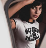 Strange and Unusual Ringer Tee