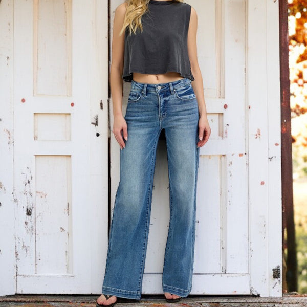 Risen Jeans Wide Leg