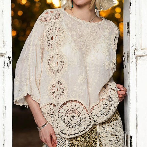 Prairie Moon Lace Top