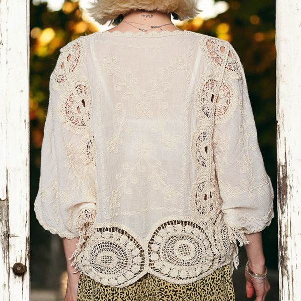 Prairie Moon Lace Top