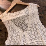 Keepsake Lace Tank/ONE SIZE