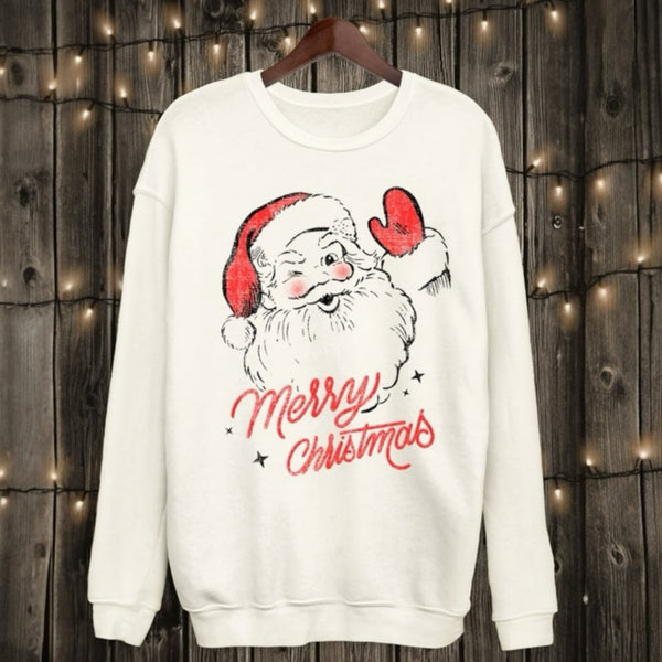 Vintage Santa Crewneck