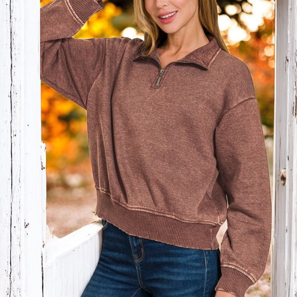 Sagebrush Pullover Mahogany