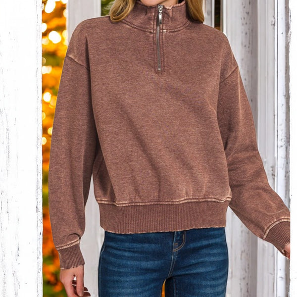 Sagebrush Pullover Mahogany
