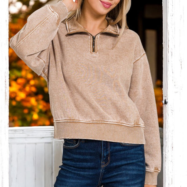 Sagebrush Pullover Camel