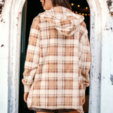 Pretty in Plaid Jacket CREAM