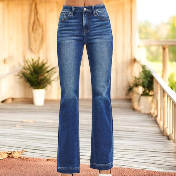 RISEN Low-Rise Flares DEEP BLUE