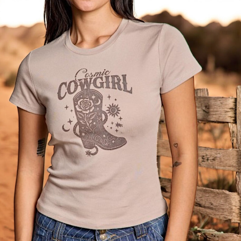 Cosmic Cowgirl Tee