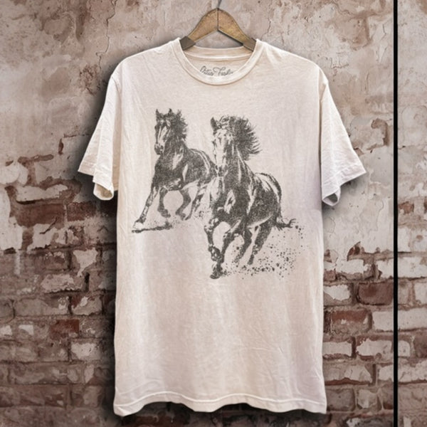 Running Horses Tee