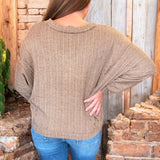 Far Too Good V Neck Sweater