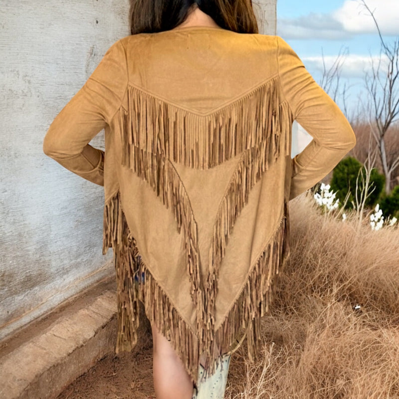 Cowgirl Canyon Fringe Duster