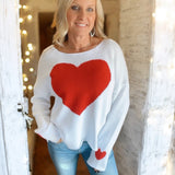 Red Heart Sweater